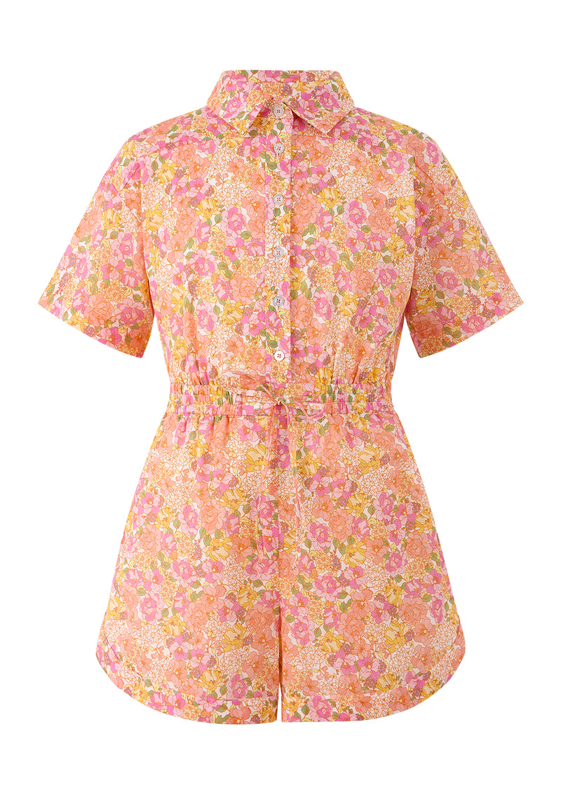 Flowerette Cotton Romper