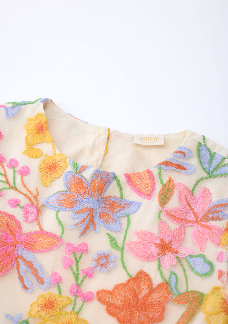 Lea Embroidered Dress