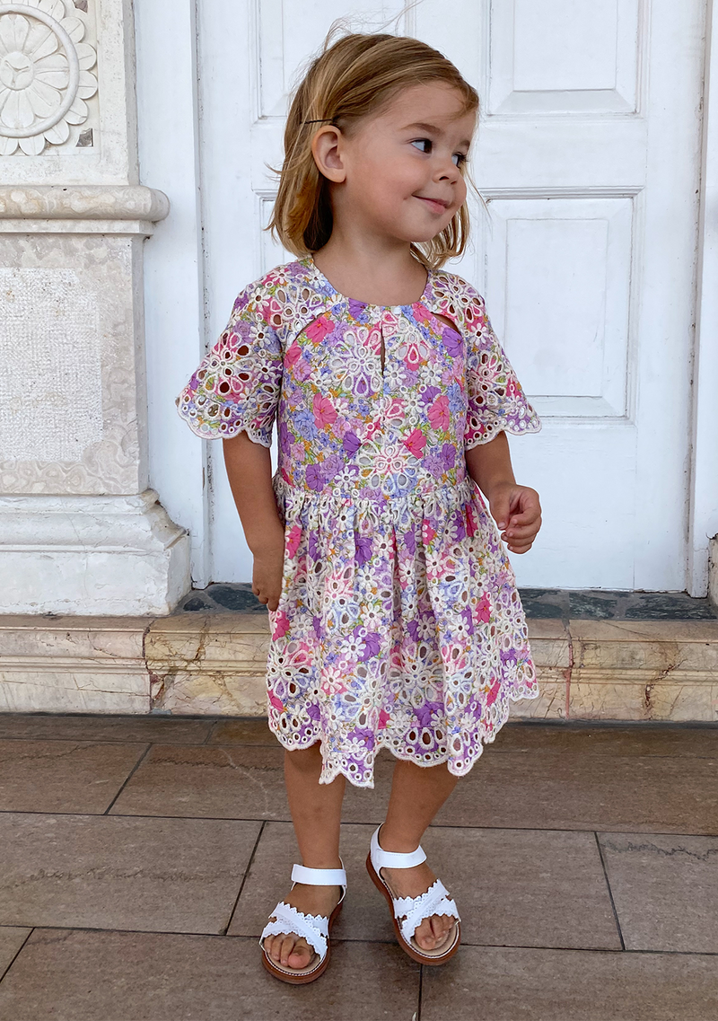 Charlotte Embroidered Mini Dress (Baby)