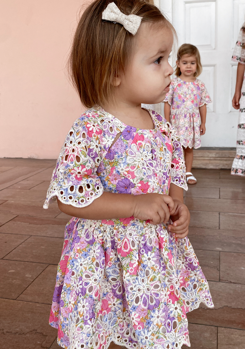 Charlotte Embroidered Mini Dress (Baby)