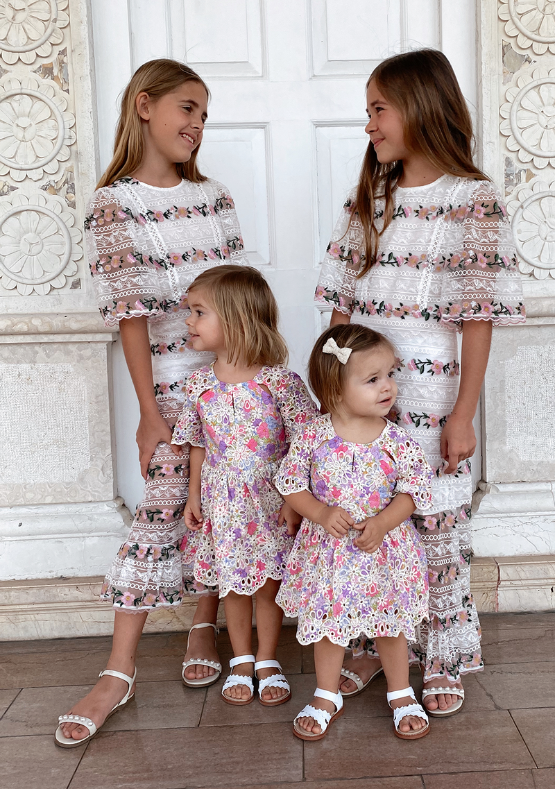 Charlotte Embroidered Mini Dress (Baby)