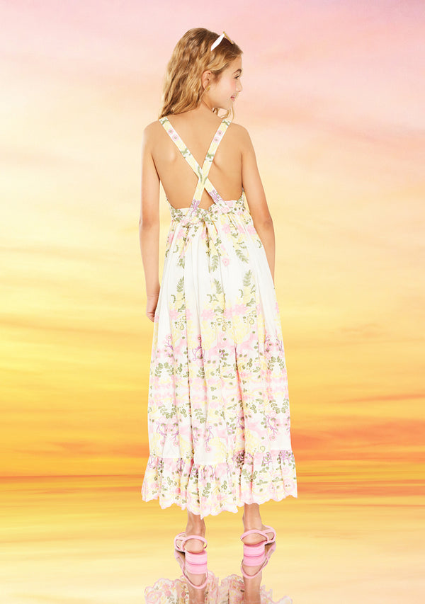 Fiona Embroidered Maxi Dress