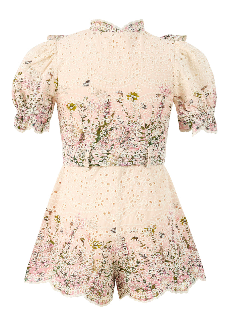 Chiara Embroidered Romper