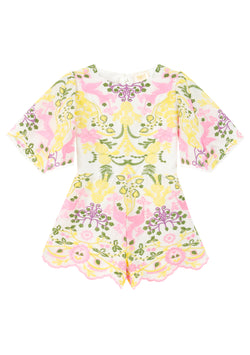 Fiona Embroidered Romper (Baby)