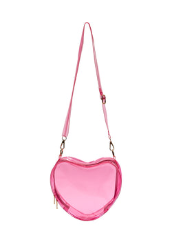 Heart Perspex Bag