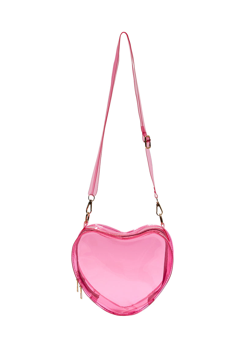 Heart Perspex Bag