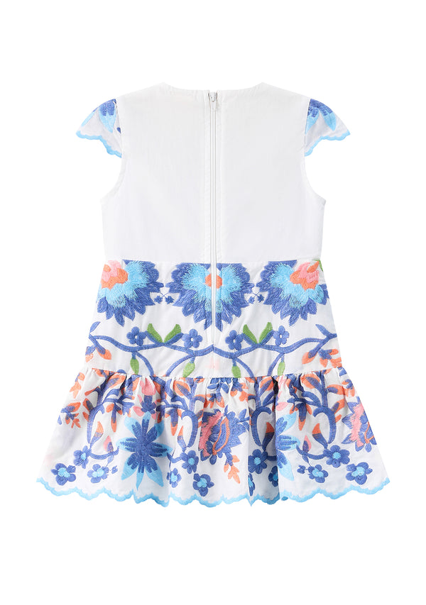 Joanna Embroidered Mini Dress (Baby)