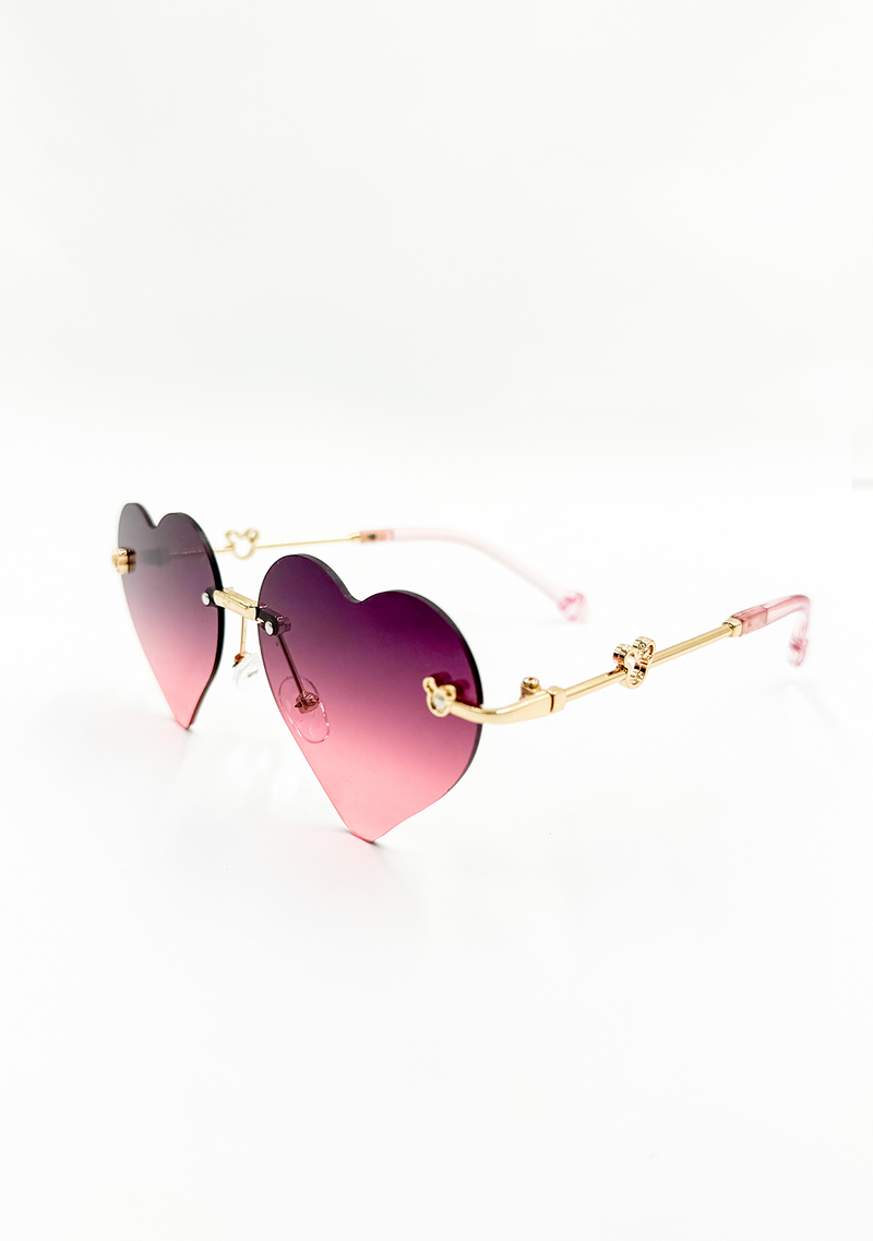 Lena Heart Sunglasses