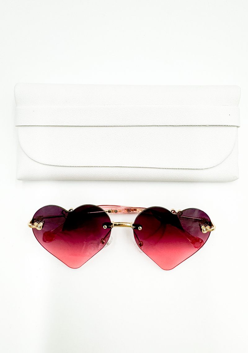 Lena Heart Sunglasses